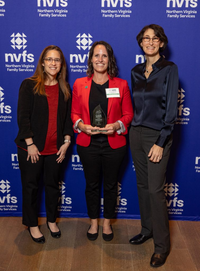 NVFS leadership with 2025 Care awardee