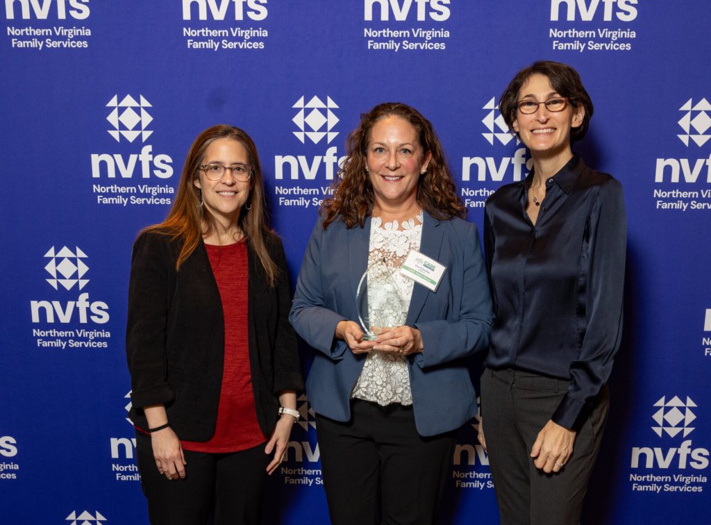 NVFS leadership with 2025 Care awardee